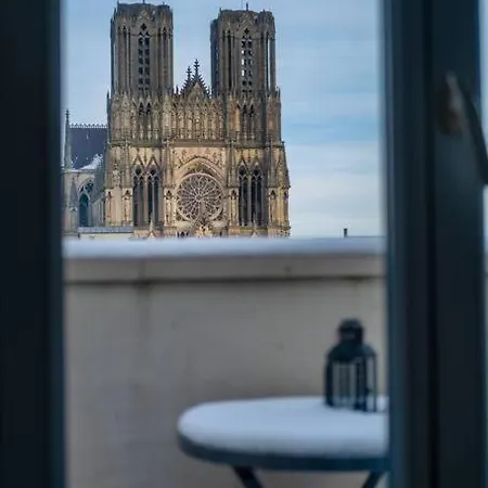 Le Clovis - Cathedrale Appartement Reims Buitenkant foto